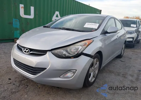 2013 Hyundai Elantra Gls from USA, damaged, VIN 5NPDH4AE4DH261734